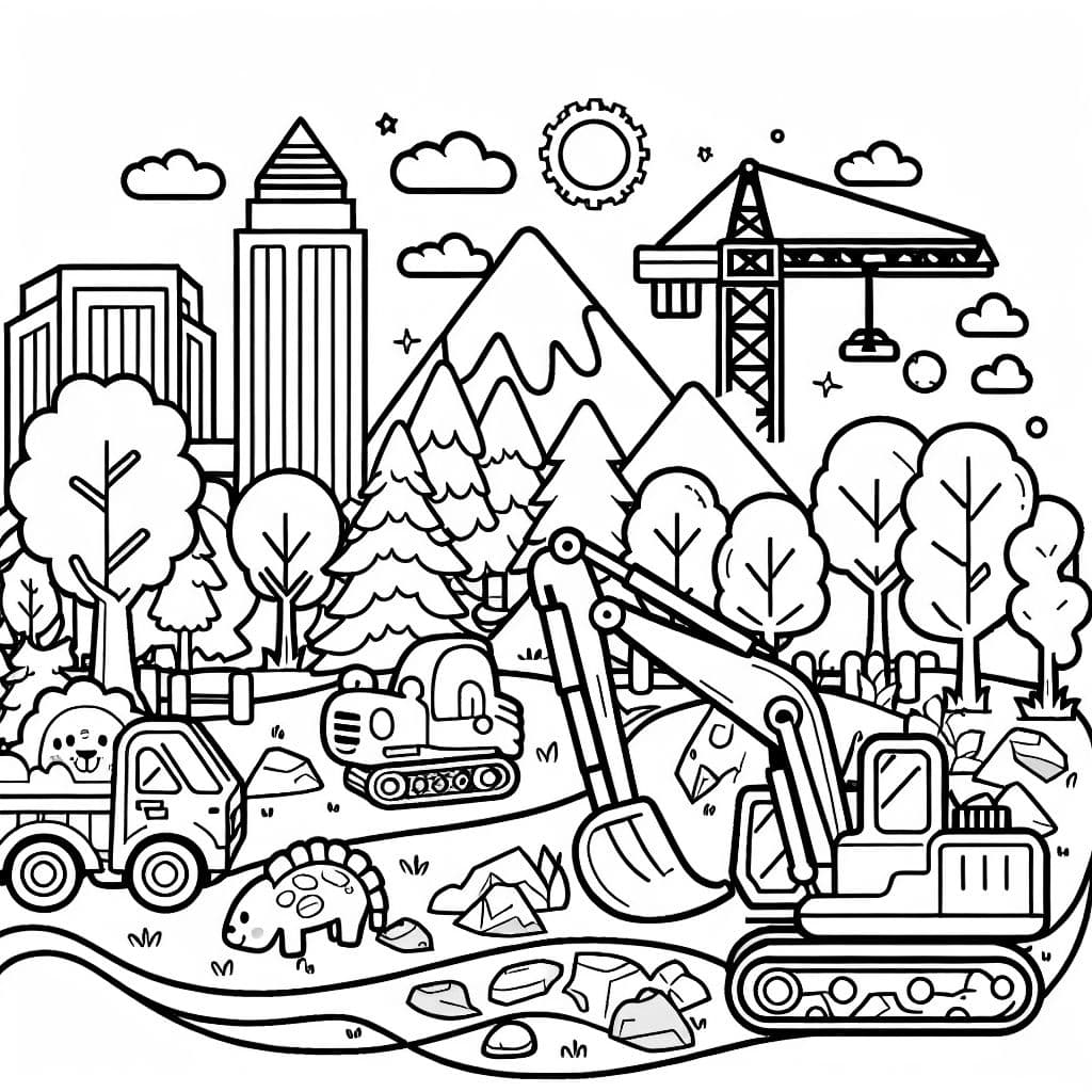 Sitio de construcción de la naturaleza de Indiana