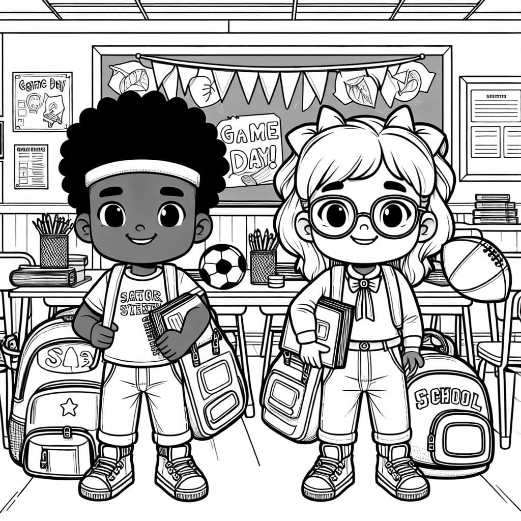 student getting ready for game day state testing