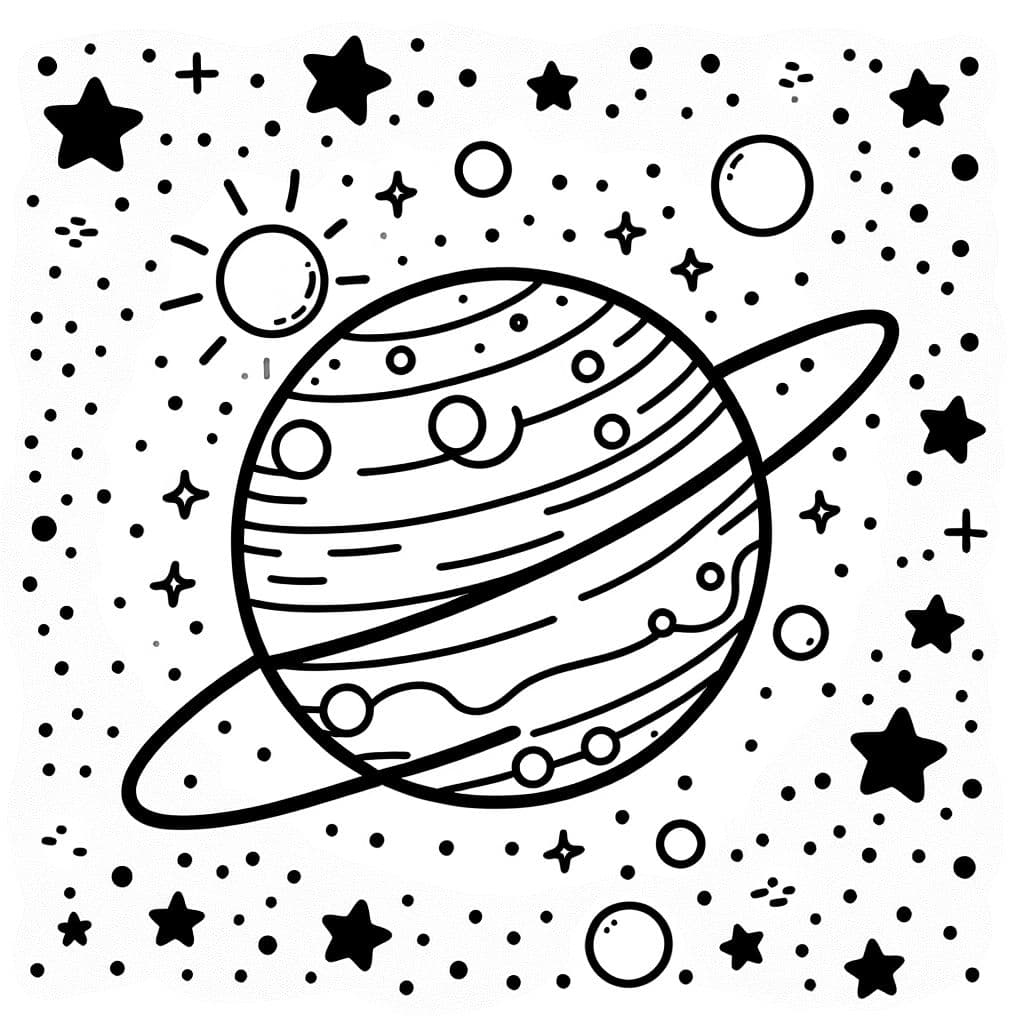 el planeta mercurio con su nombre y fondo espacial