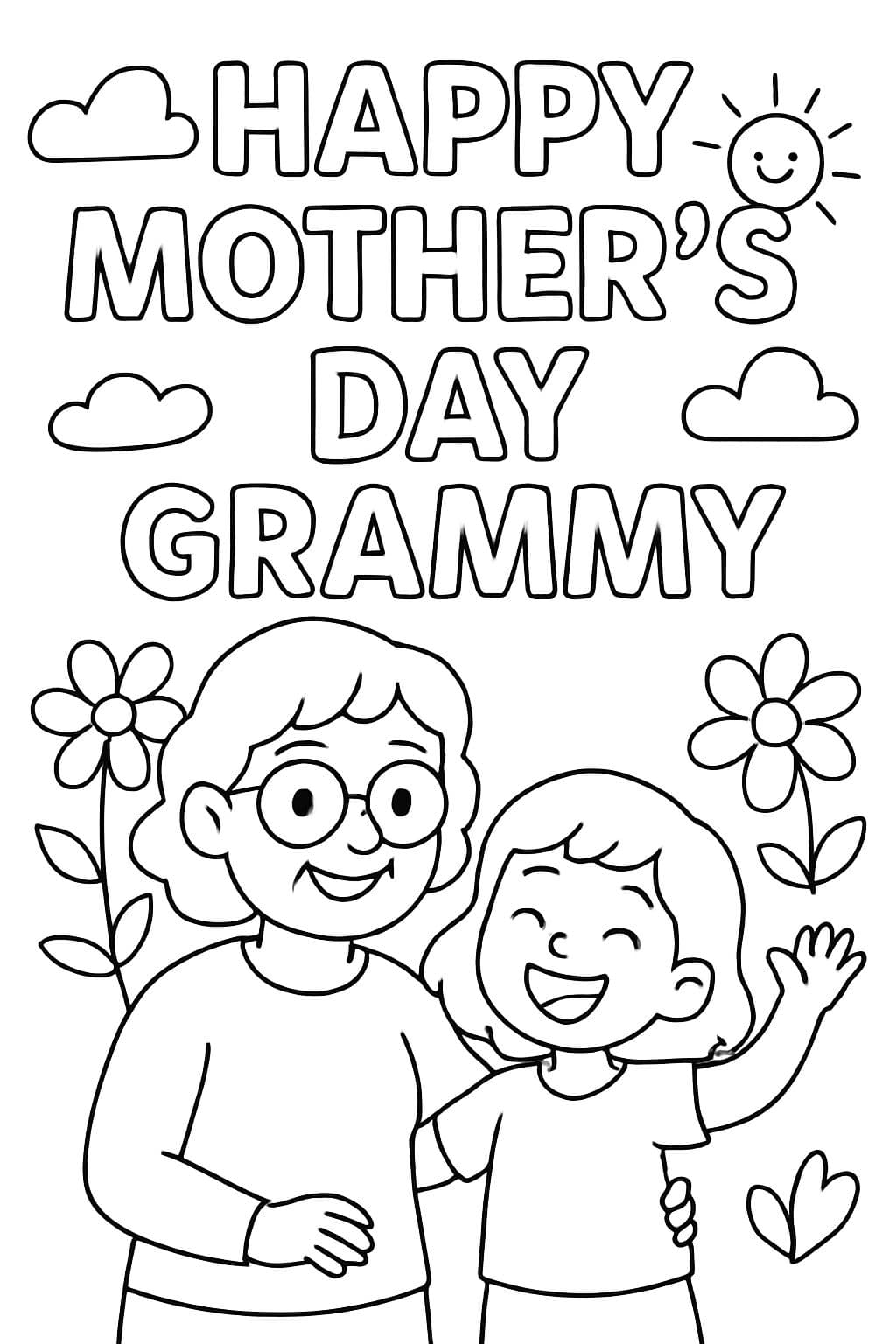 texto que dice feliz día de las madres abuela