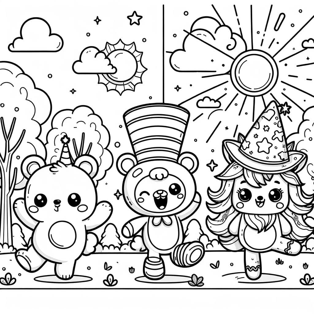 funshine bear, rainbow bright, my little pony