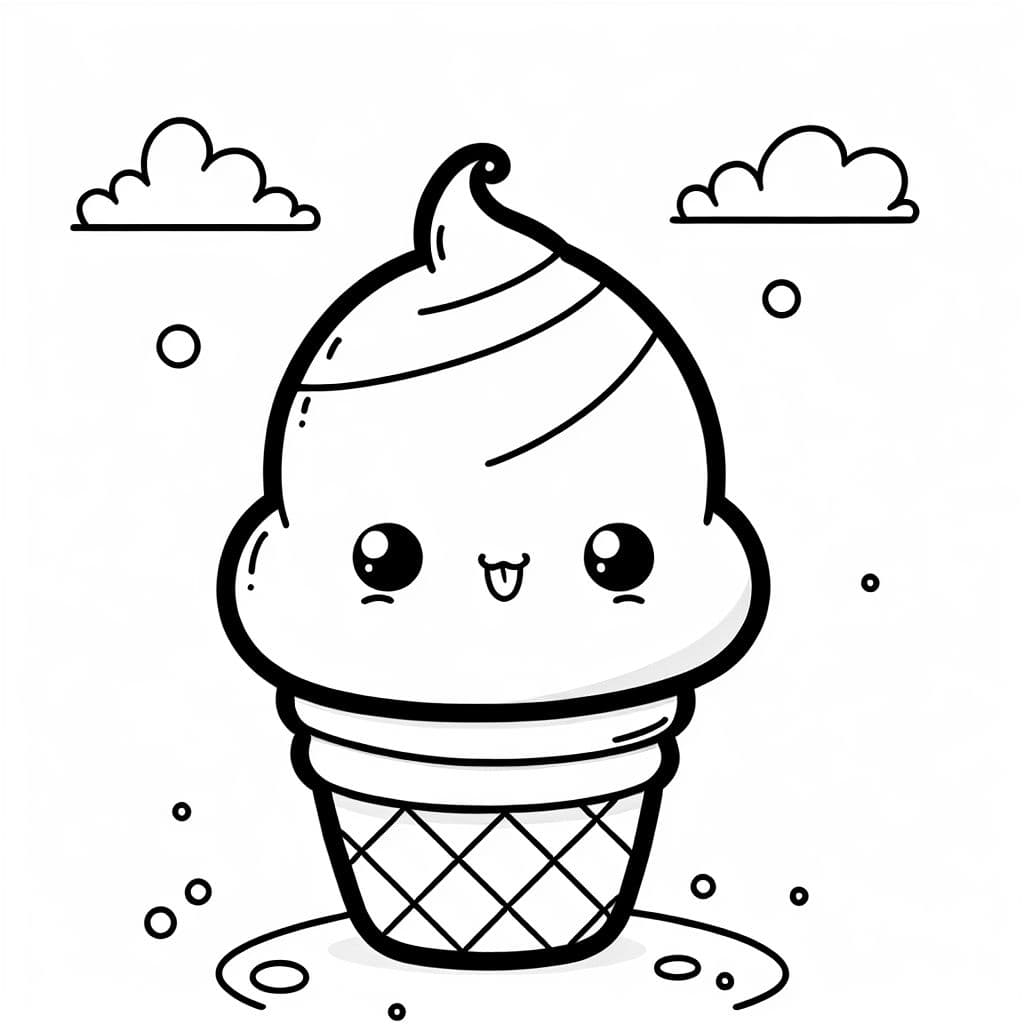 Helado - un delicioso postre hecho de crema o leche congelada, a menudo con diferentes sabores y coberturas.