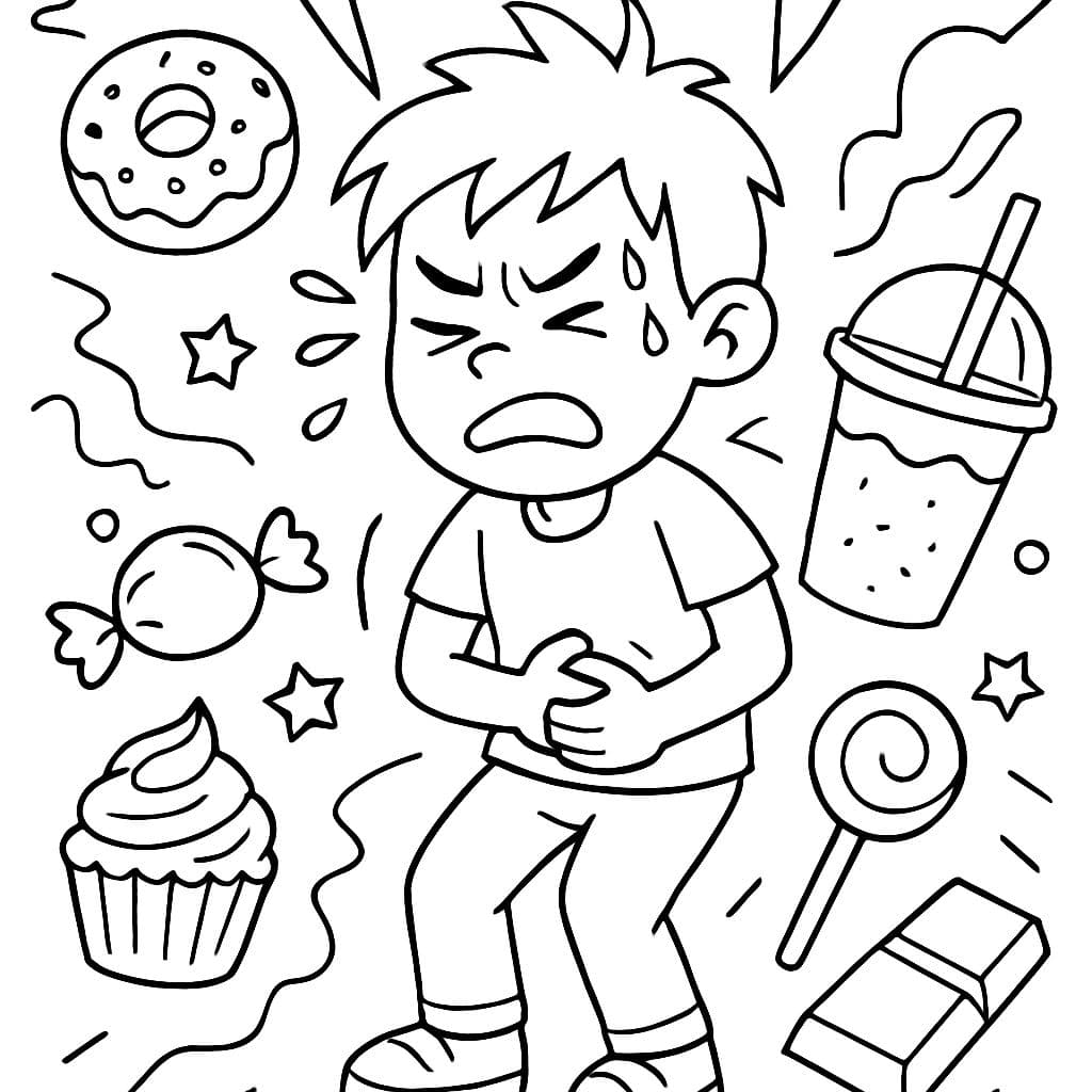 Efectos negativos del alto azúcar en los niños