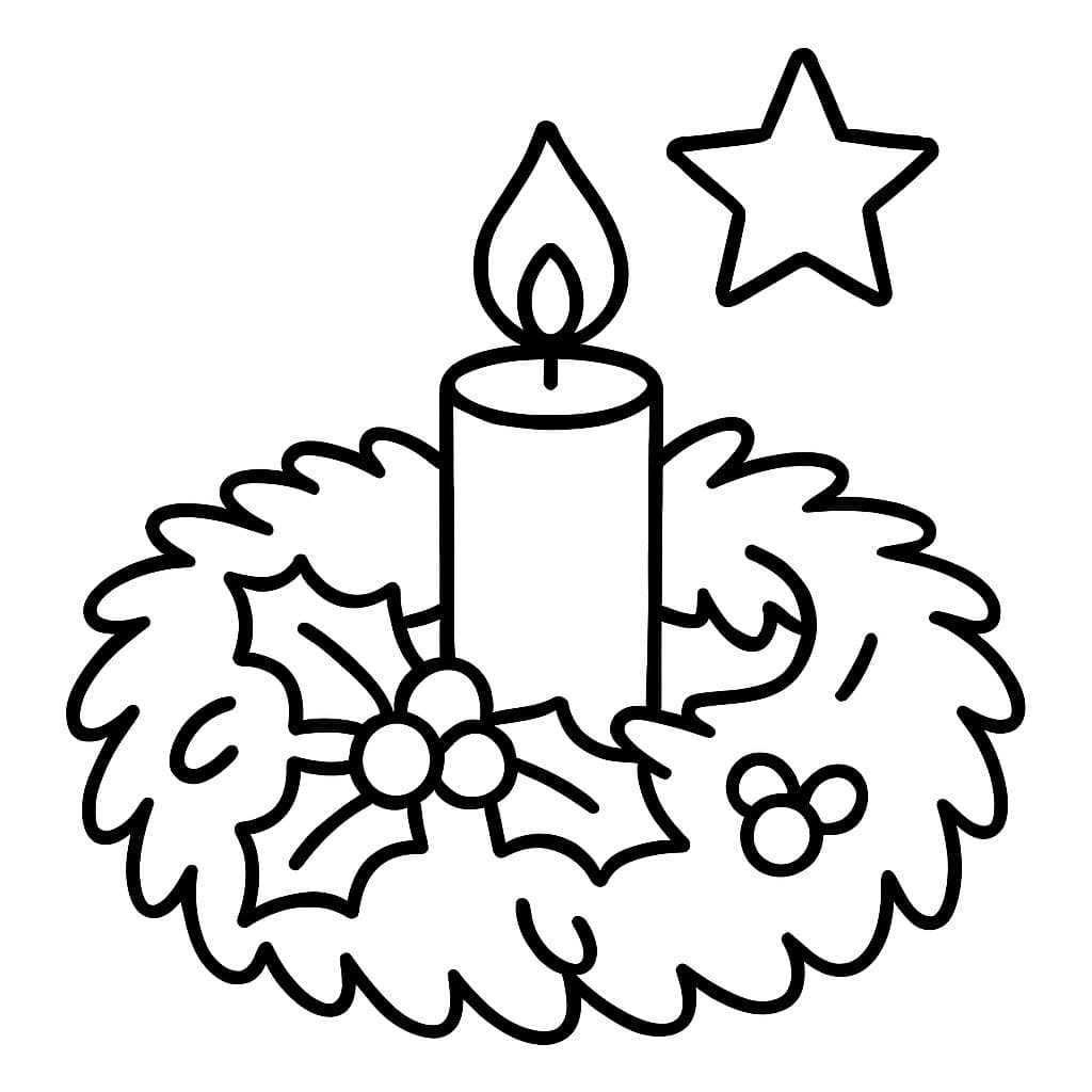 Corona de Adviento para la semana 1 de esperanza