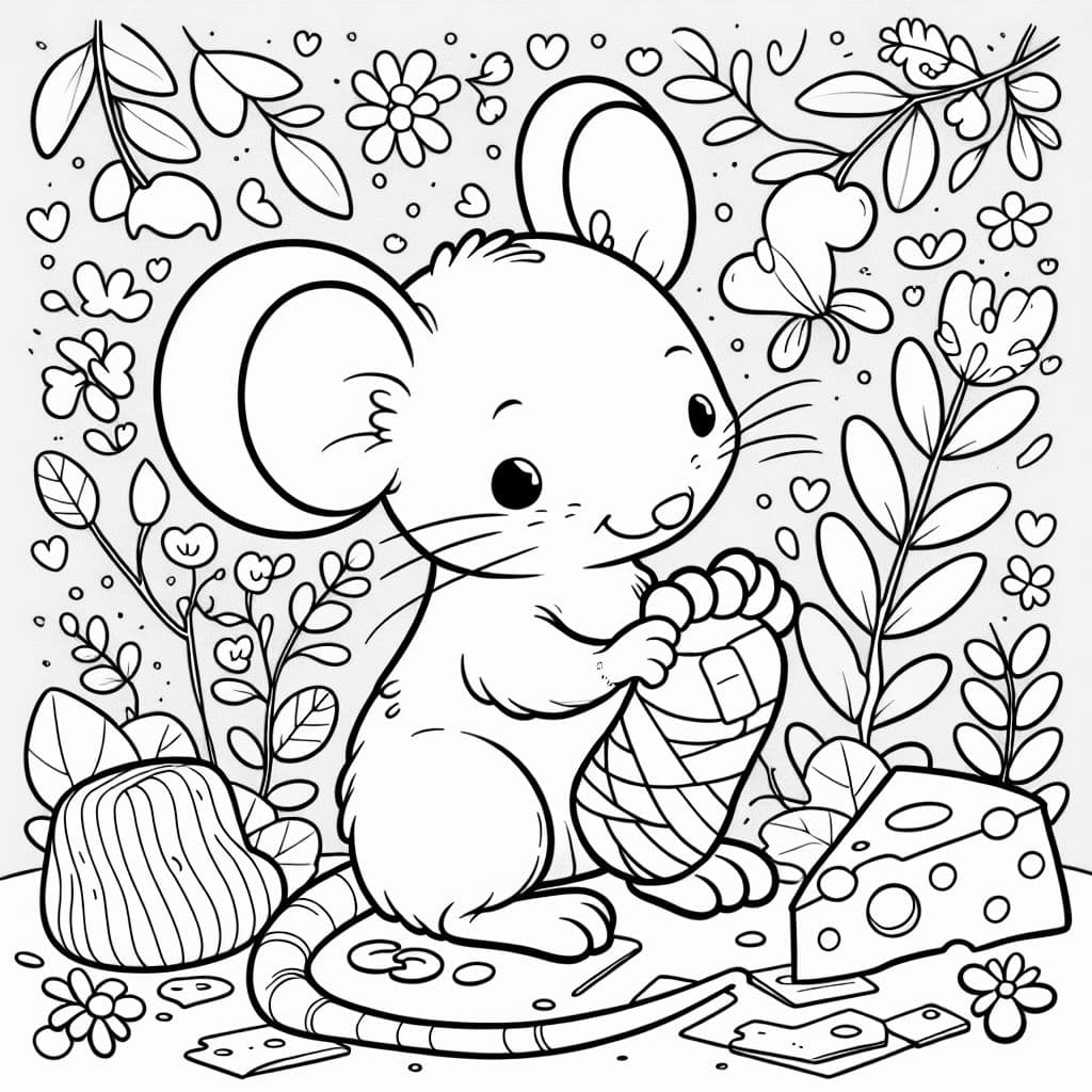 eine kleine Maus mit einem großen Pflaster am Fuß