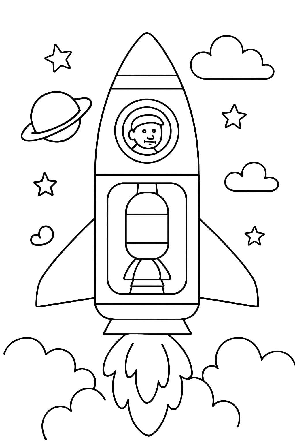 explication technique de la coupe transversale d'une fusée à propergol solide