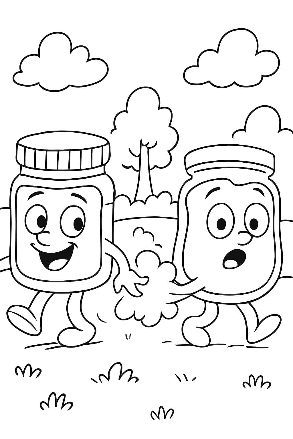 mantequilla de cacahuete y gelatina pedorreando