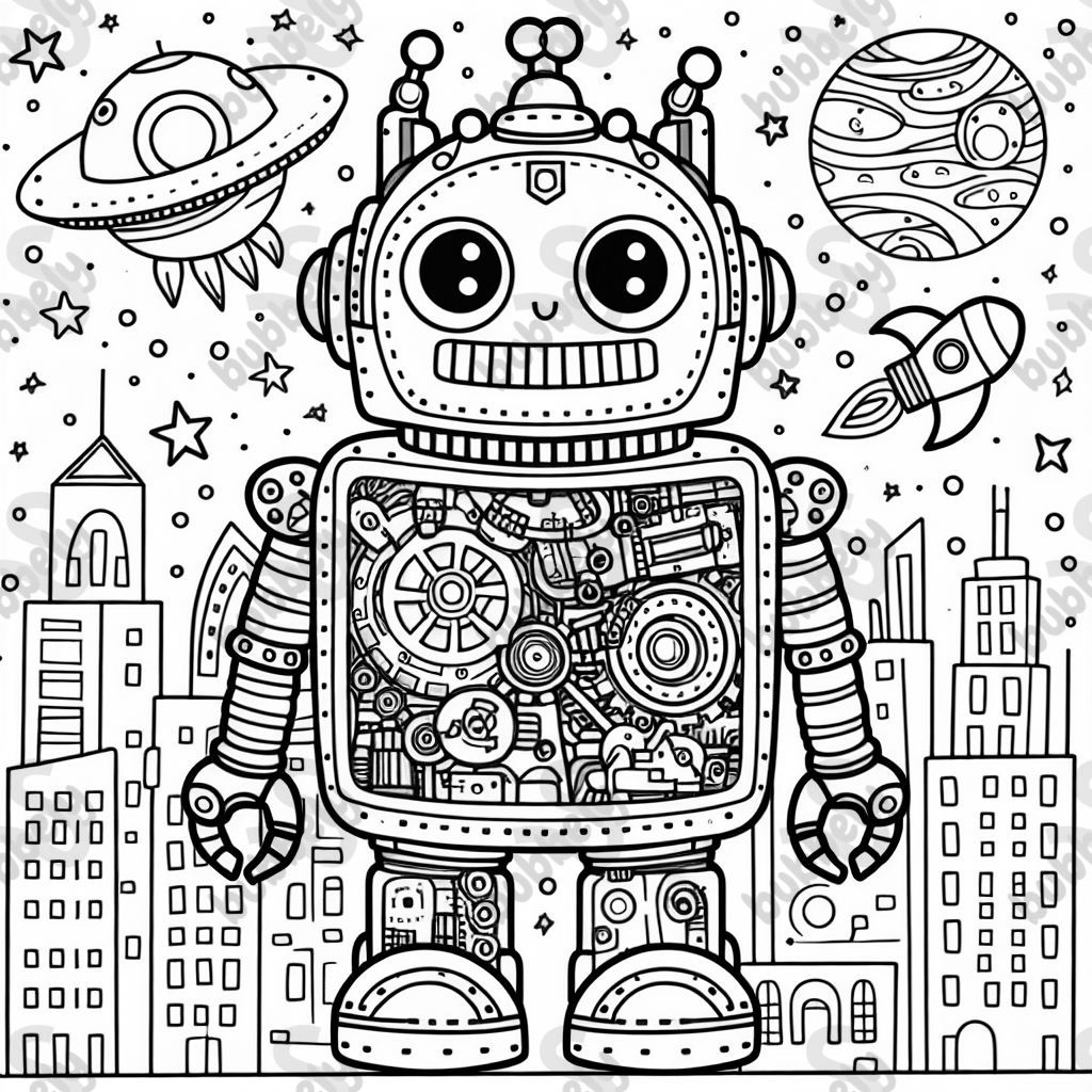 Roboter bei dem man das innere sieht