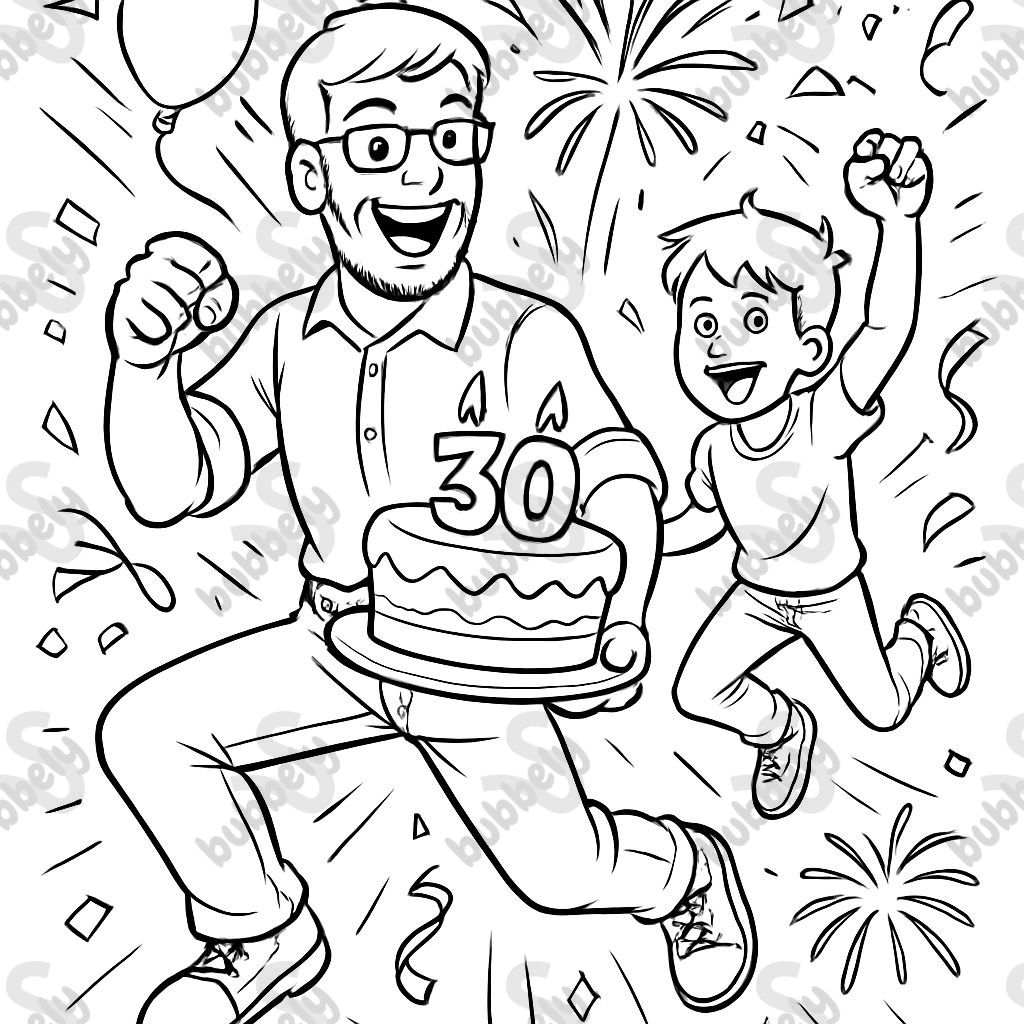 30th birthday with my step dad Colton