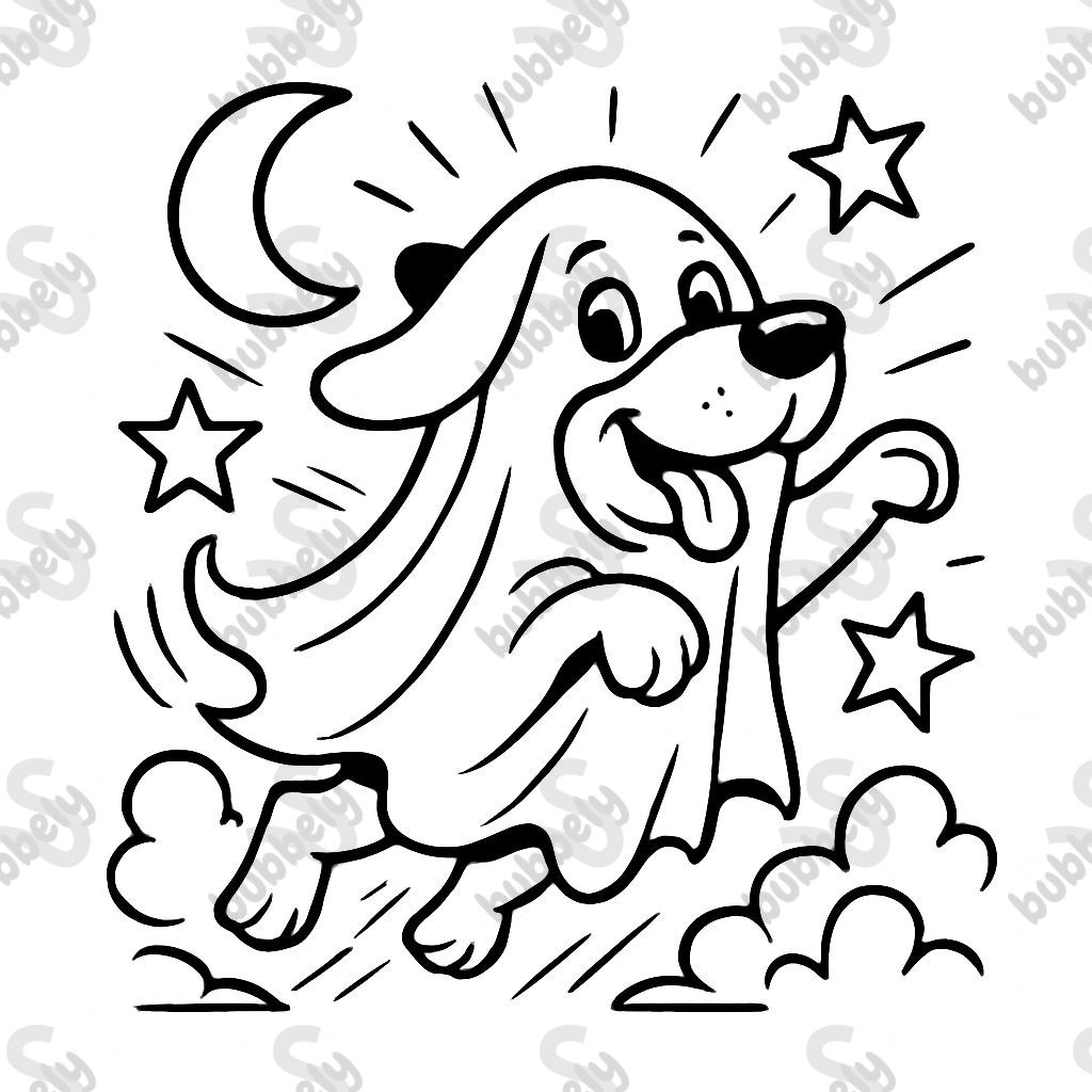 un chien déguisé en fantôme un chien déguisé en fantôme