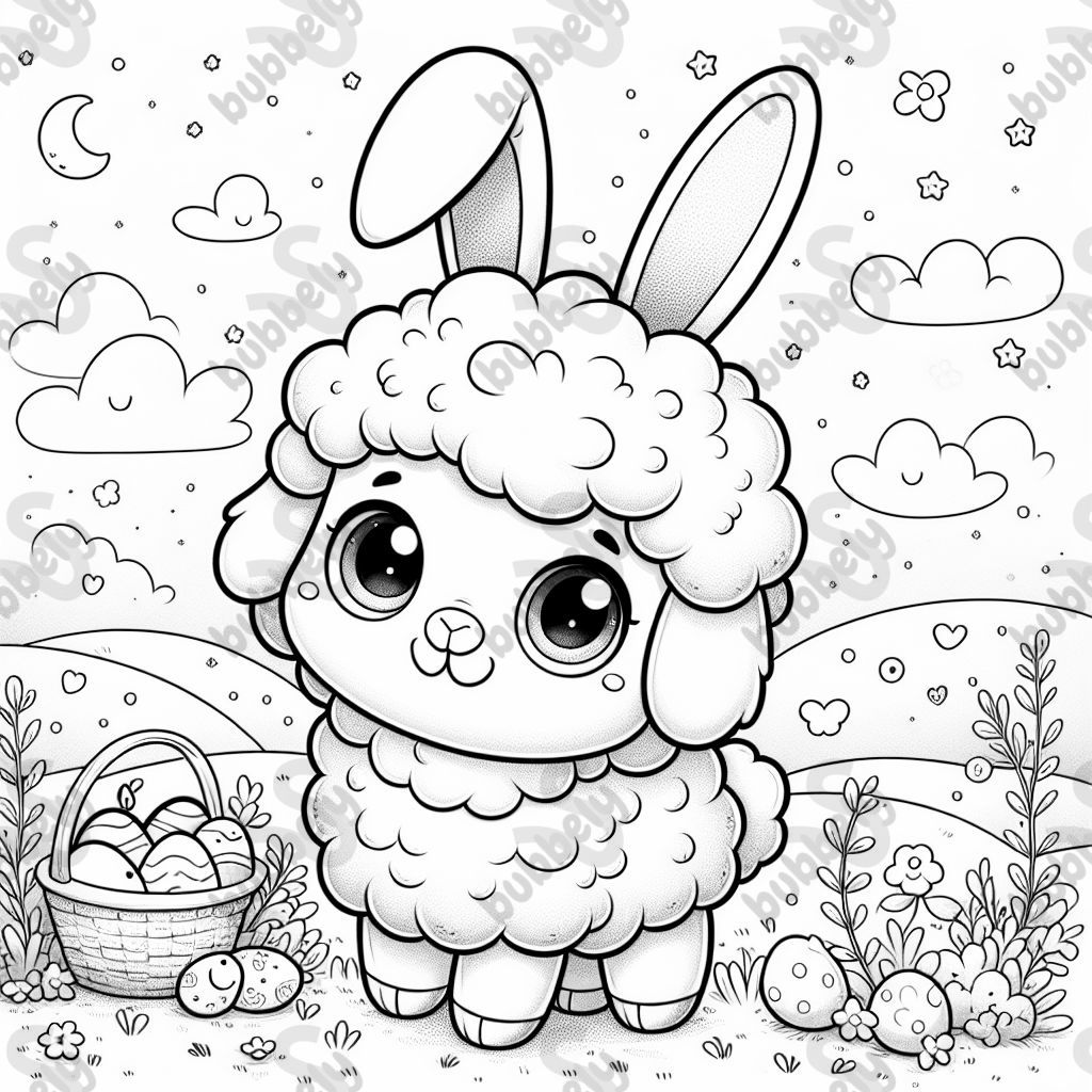 Sheep in Bunny Ears