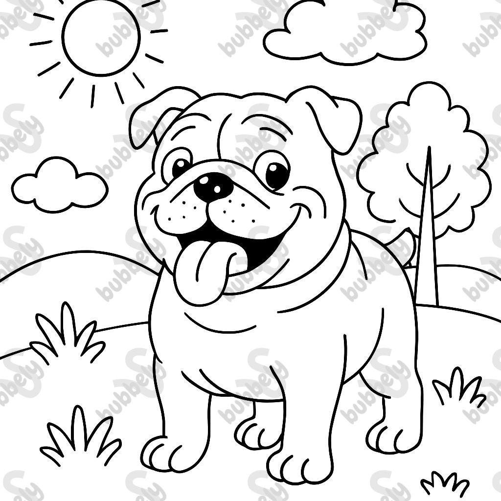 an English Bulldog