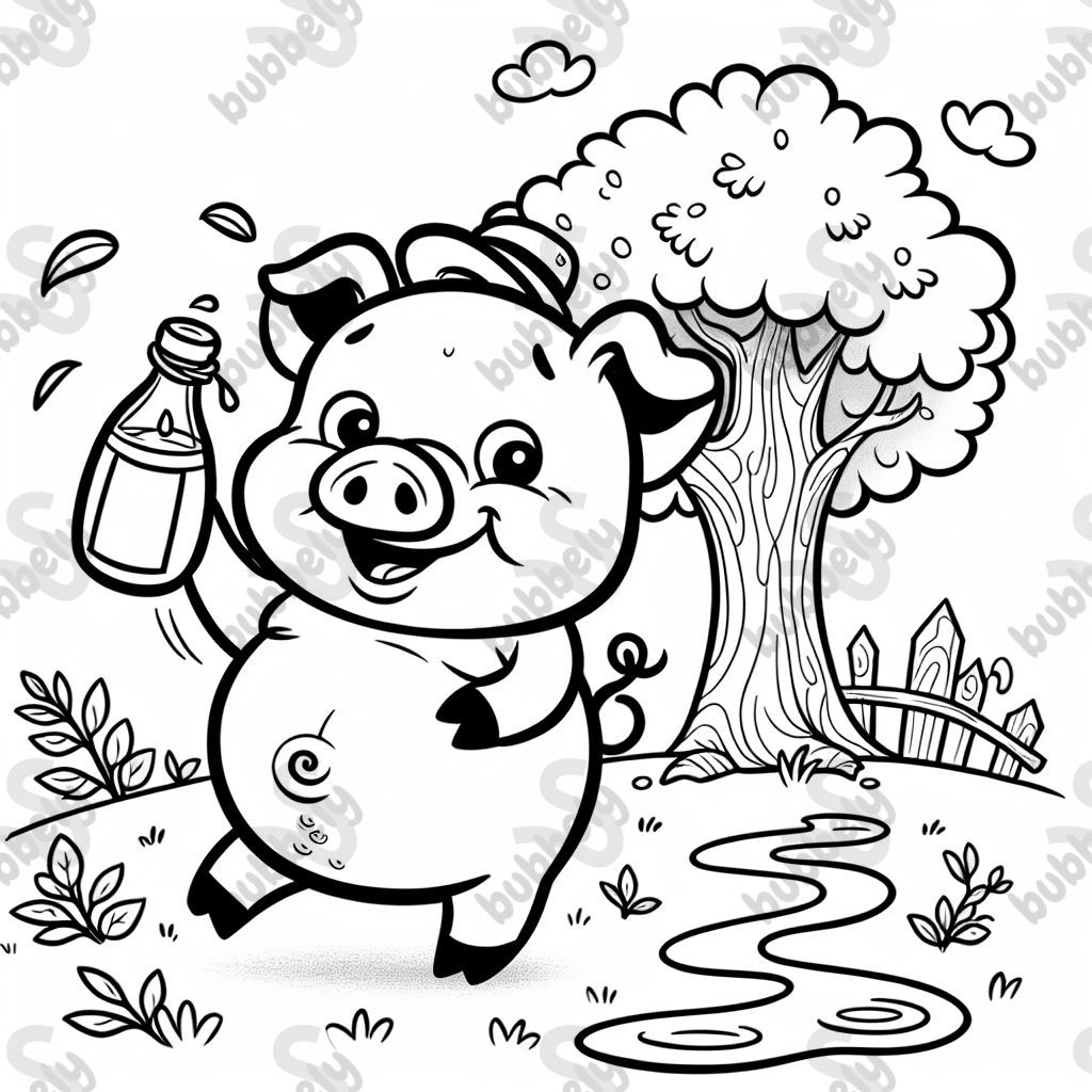 drunk pig