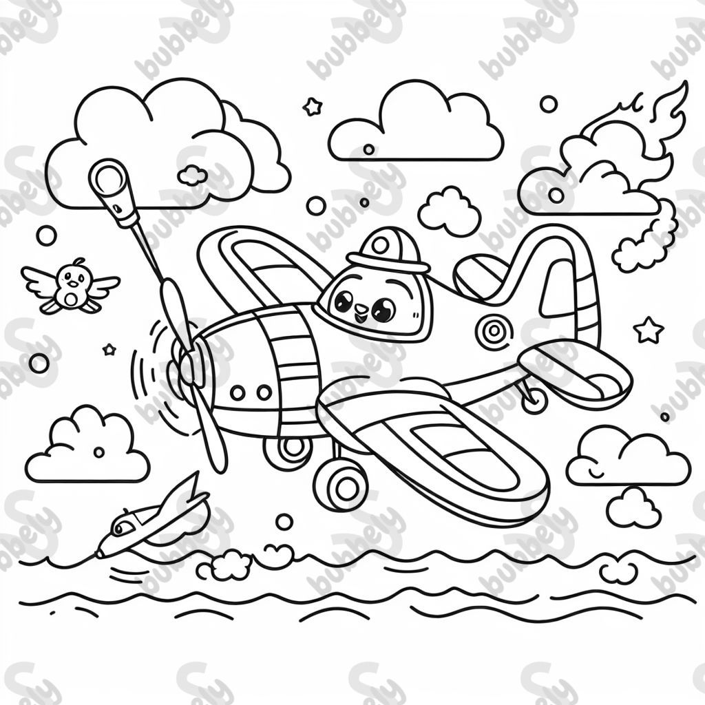 Firefighting aircraft