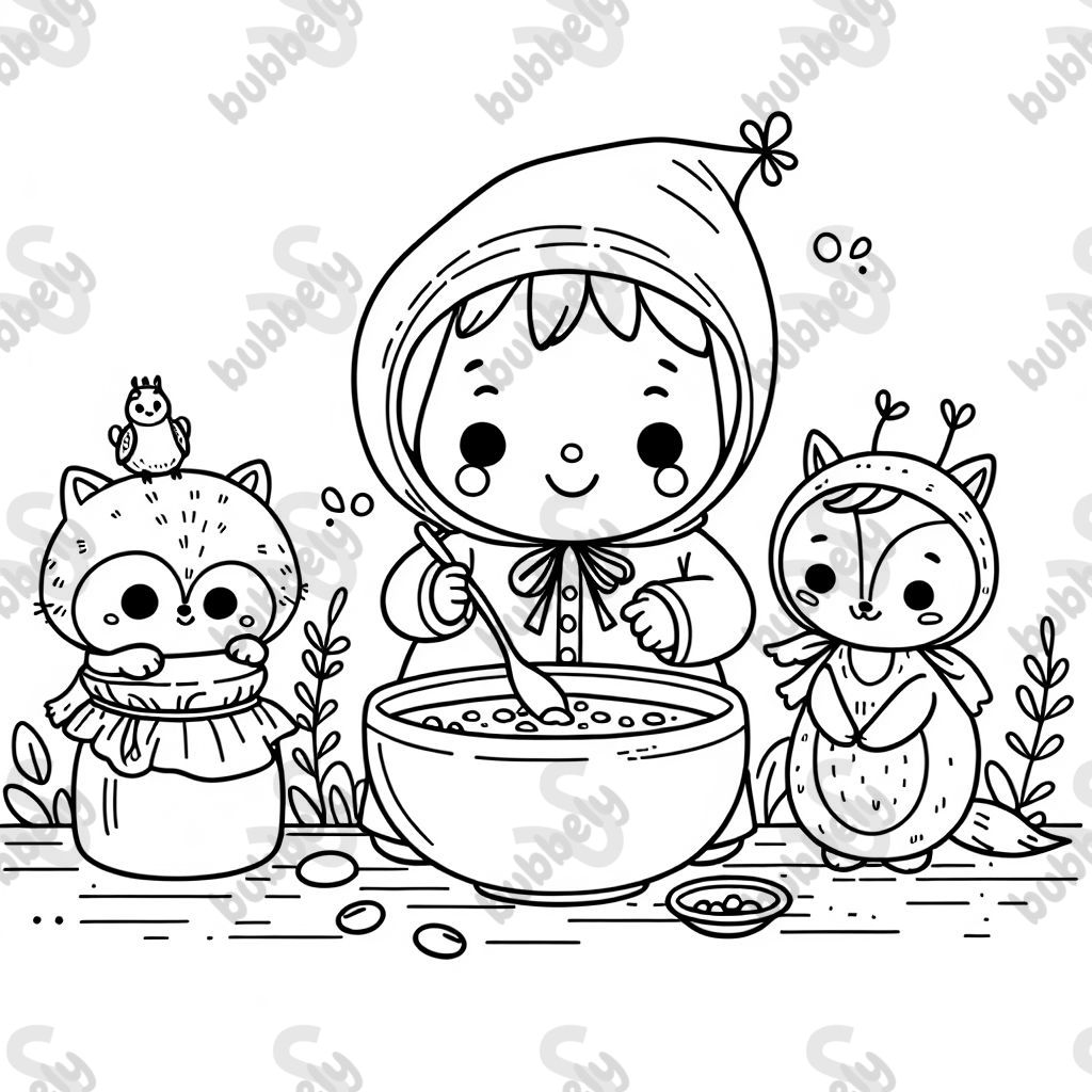 The Sweet Porridge Fairy Tale