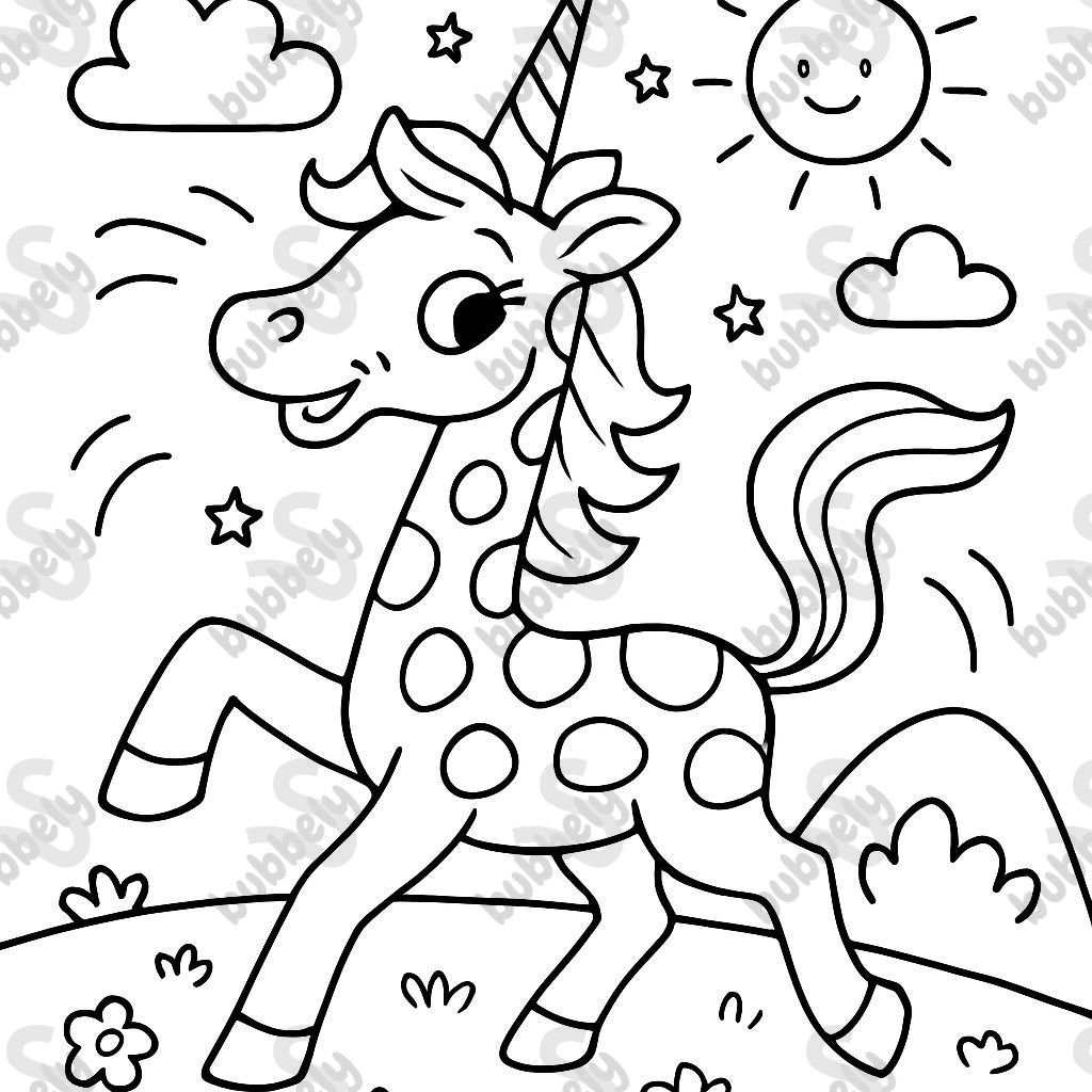 girafe licorne
