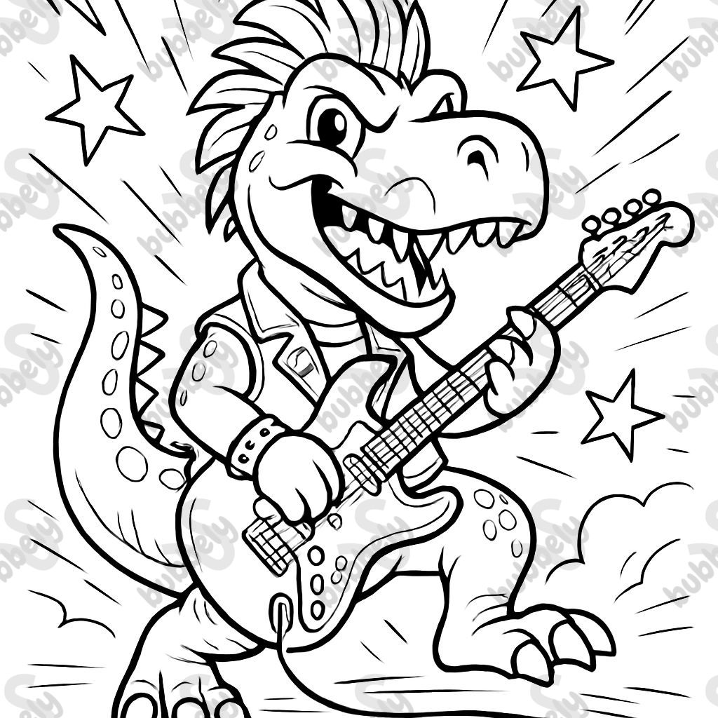 Dino Rockstar