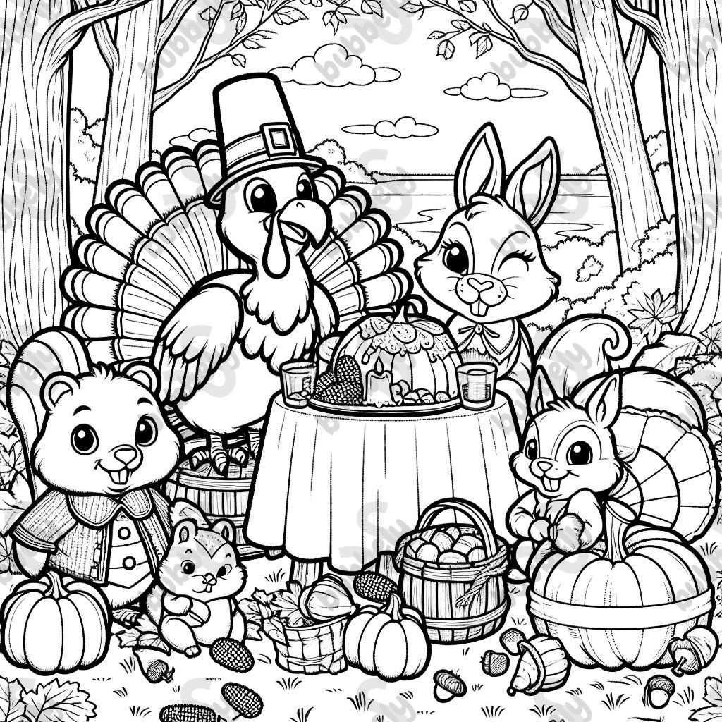 Thanksgiving Animals