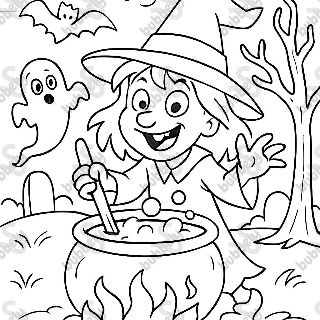 Creepy Witch's Cauldron
