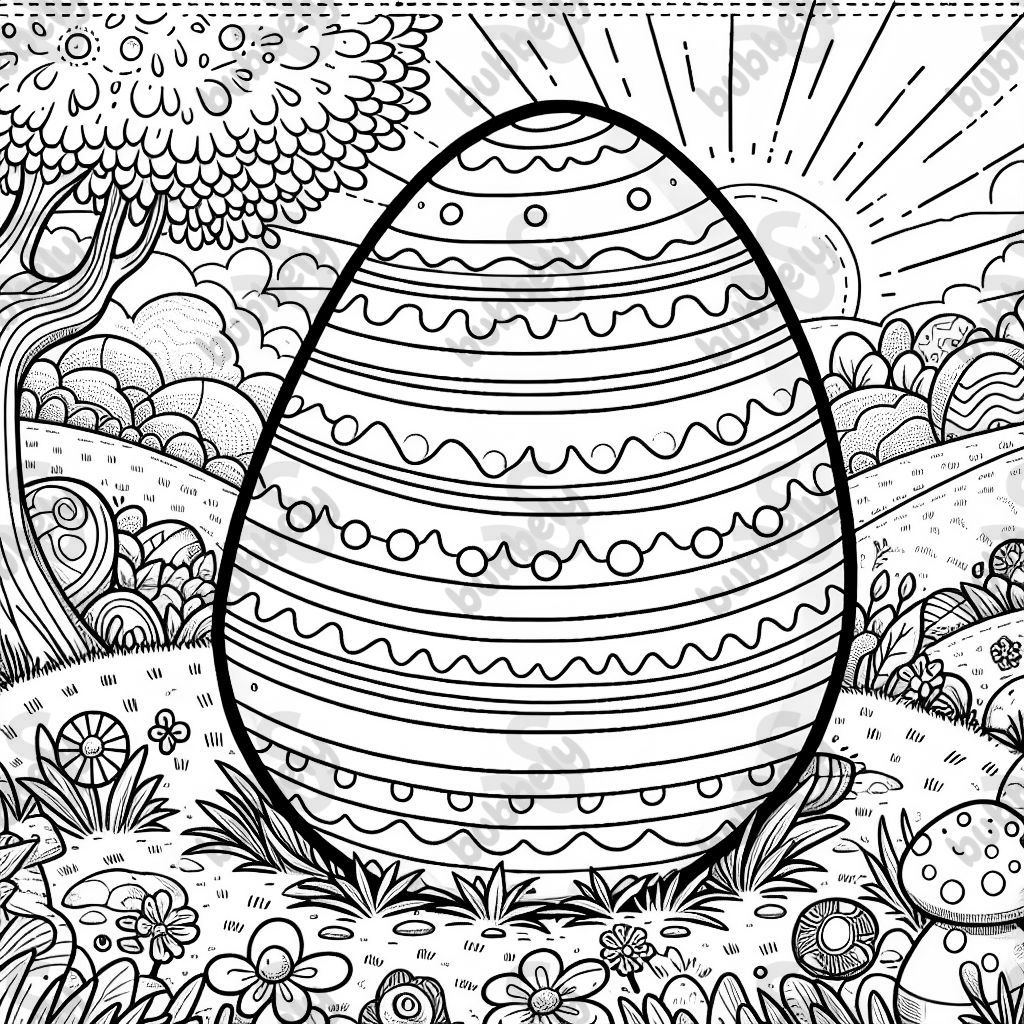 Large Easter egg