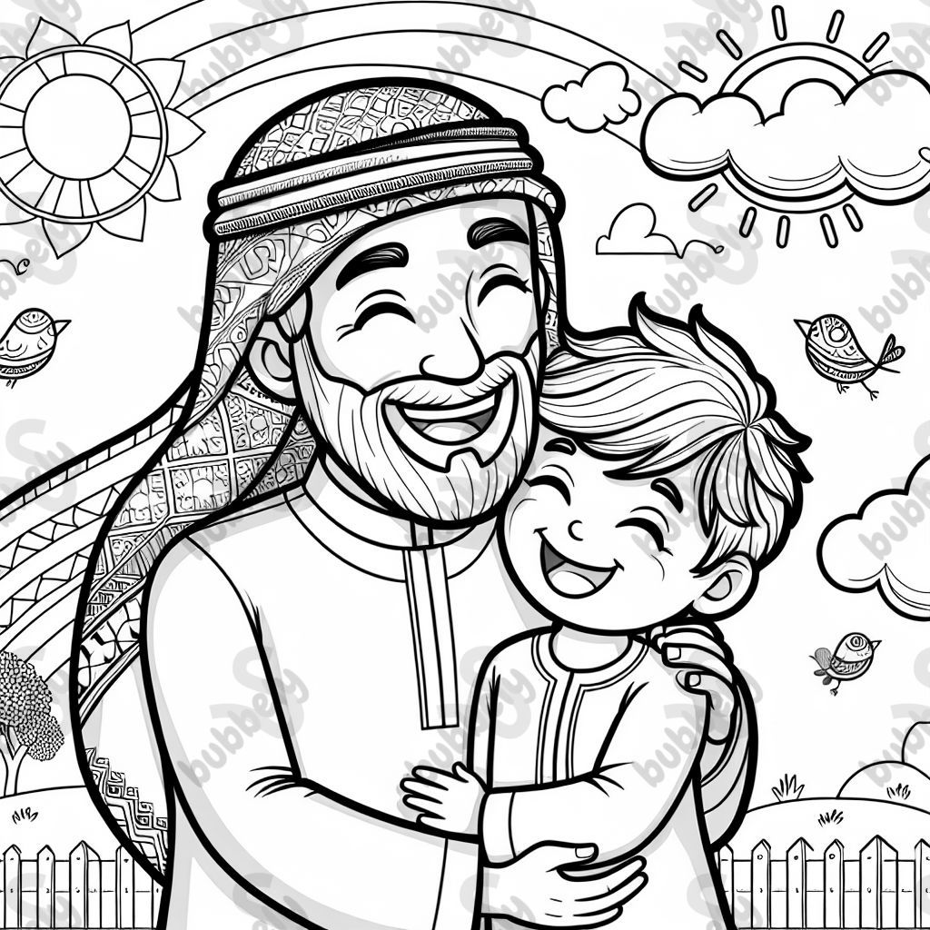 Happy Father's Day greetings for all dads. Show your love and appreciation with colorful images.