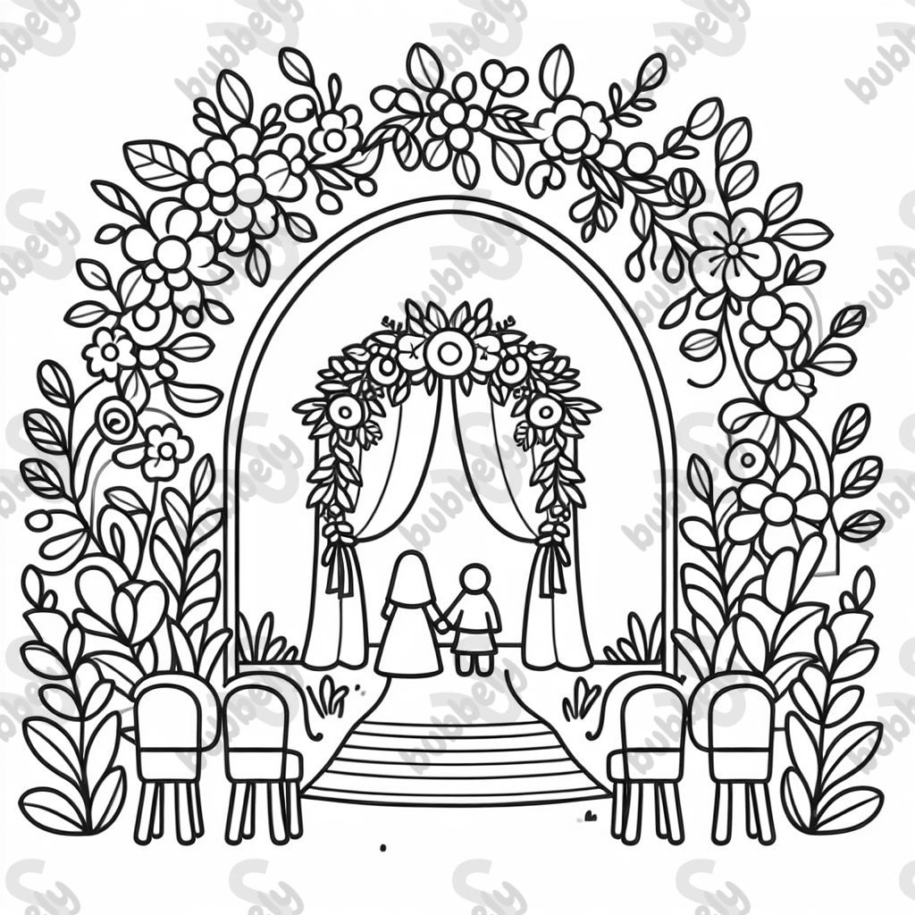 wedding ceremony arch