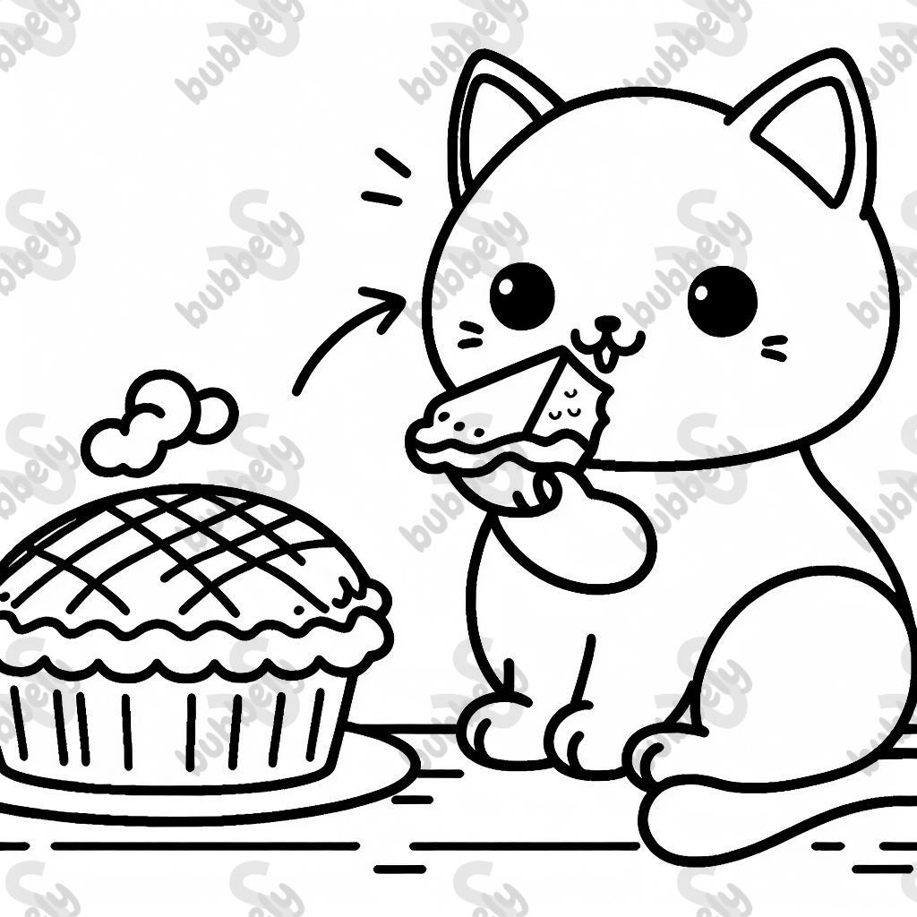 chat mange une tarte chat mange une tarte