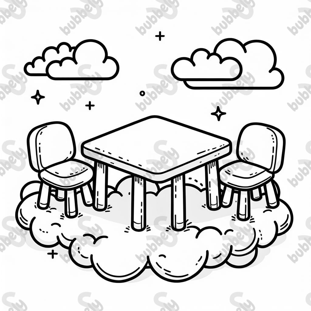 cloud floor and clouds chairs