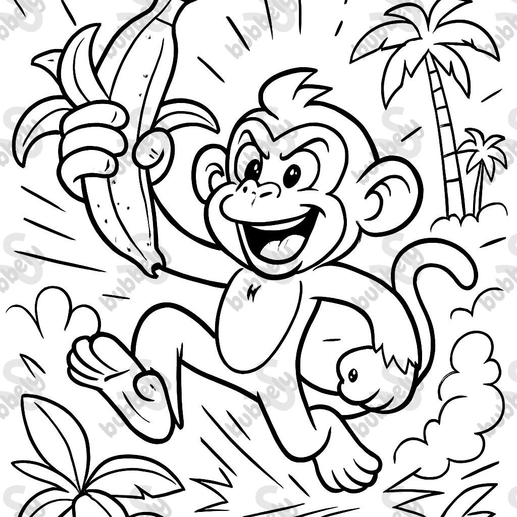 Banana monkey