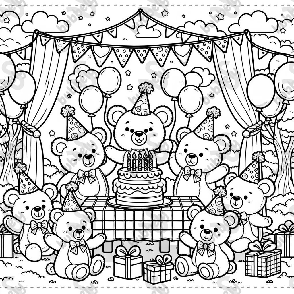 teddy bear birthday party