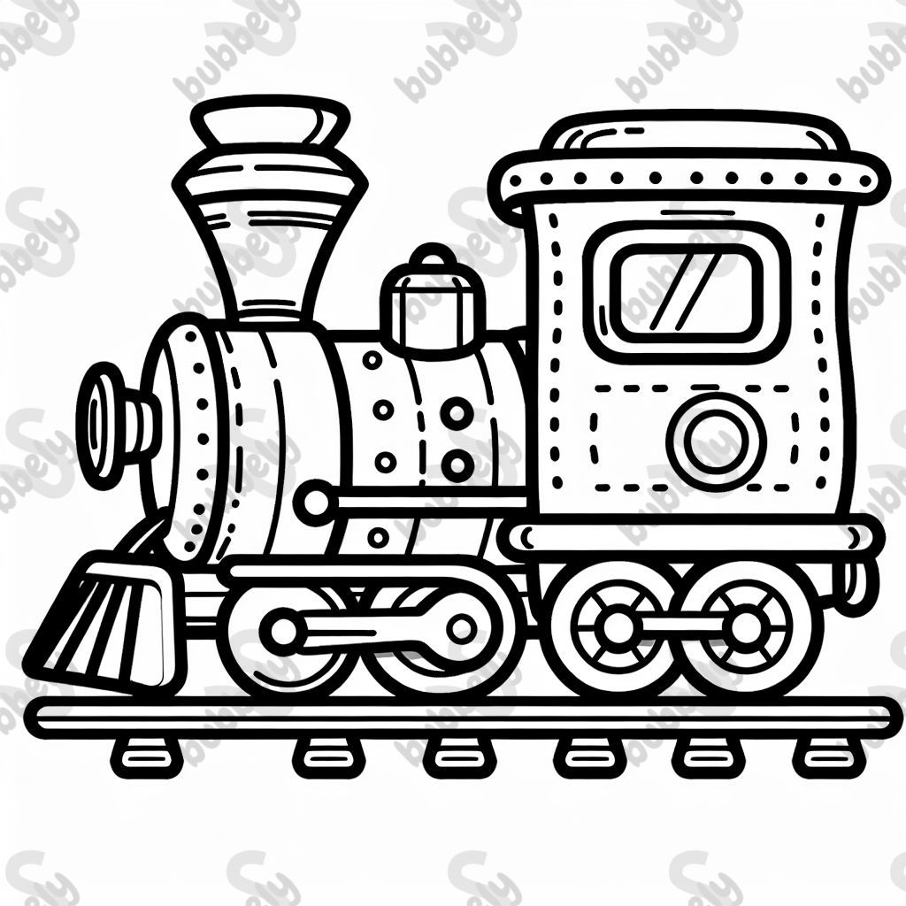 a happy locomotive