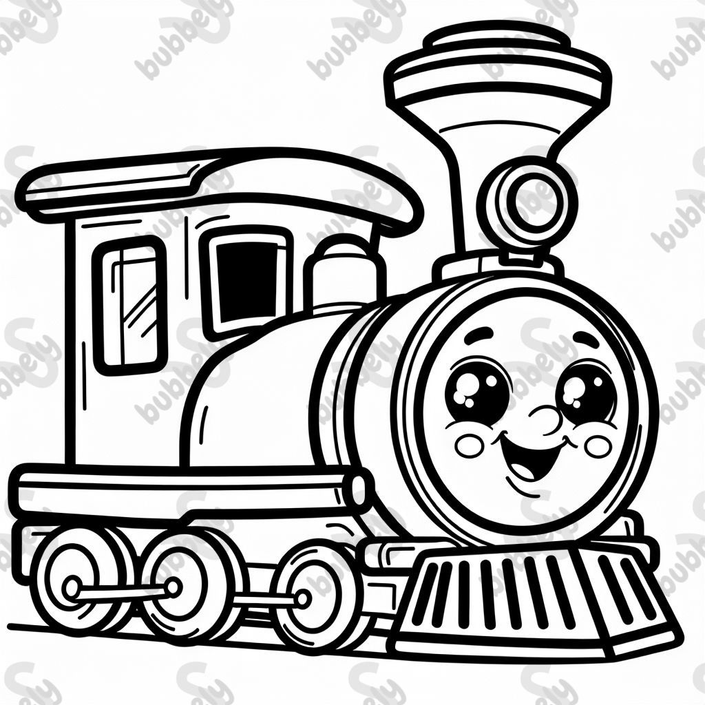 smiling locomotive
