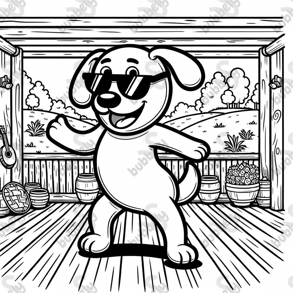 Un chien fait la danse Griddy. Un chien fait la danse Griddy.