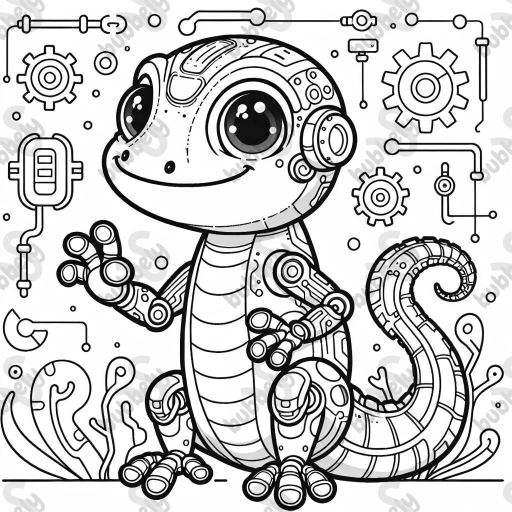 techno gecko