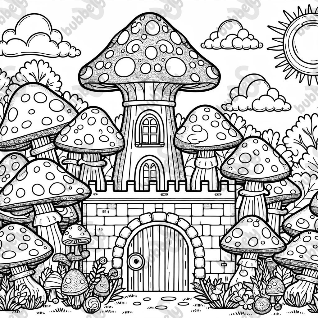 mushroom castle