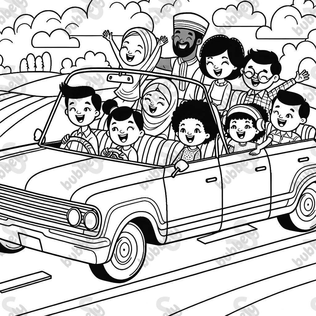 a car with people in it