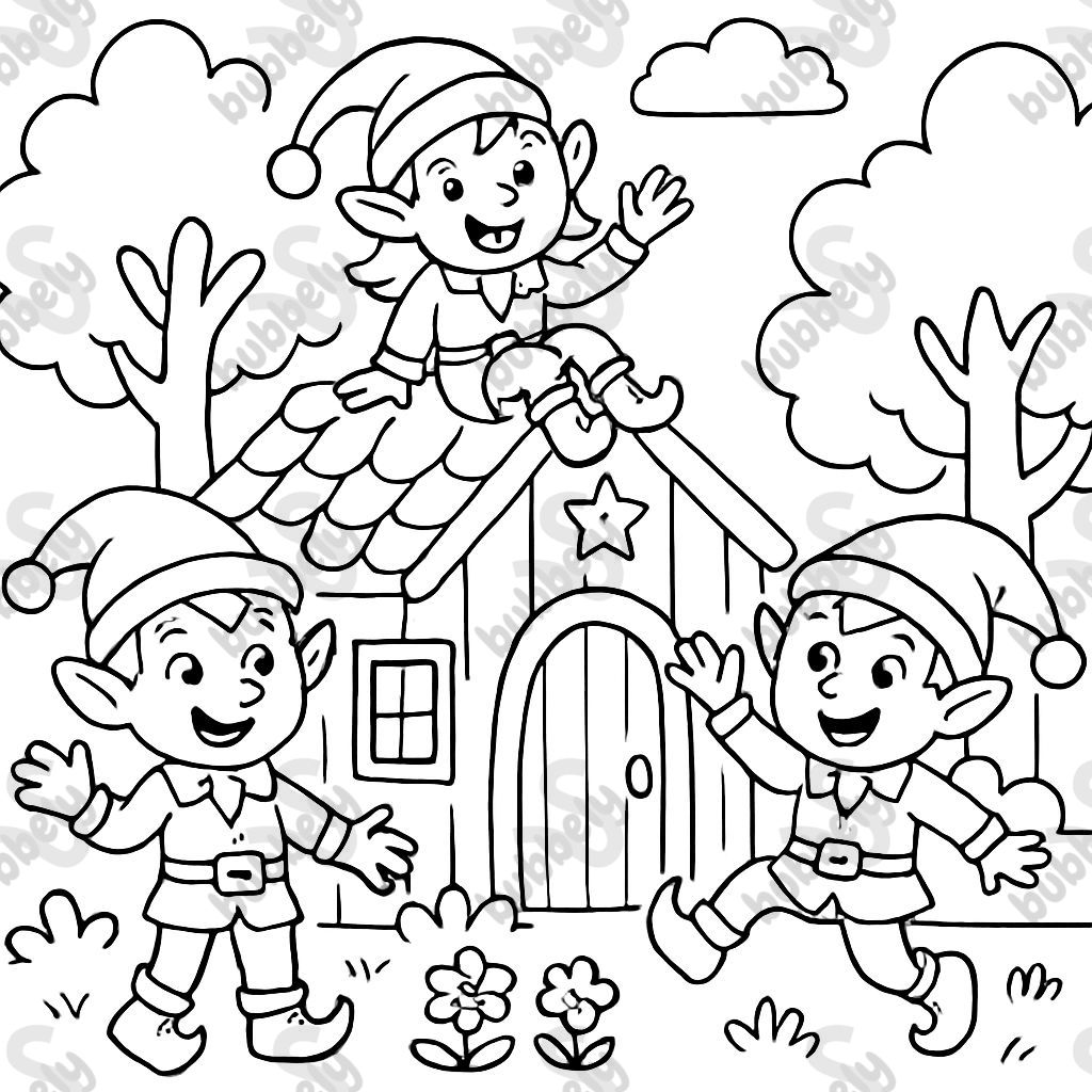 abri de jardin avec des fées