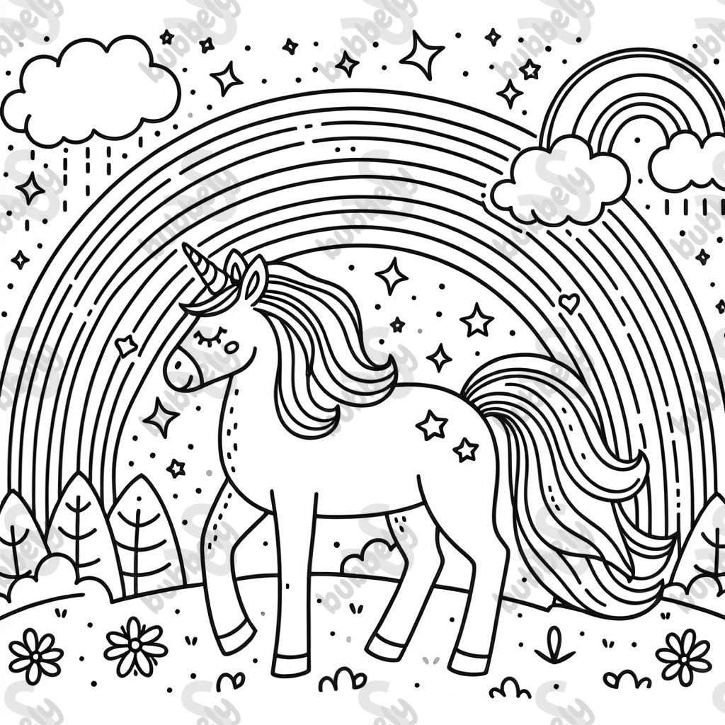 unicorn rainbow