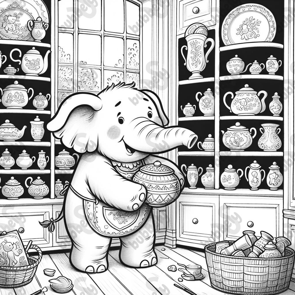 einen Elefanten im Porzellanladen