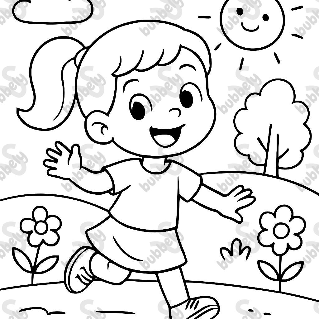 fille avec les cheveux attachés