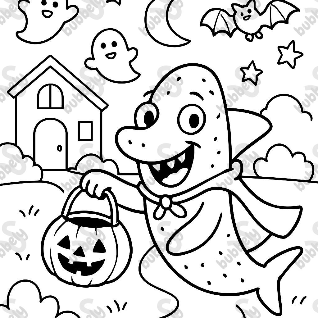 Un requin cornichon en train de faire du porte-à-porte.