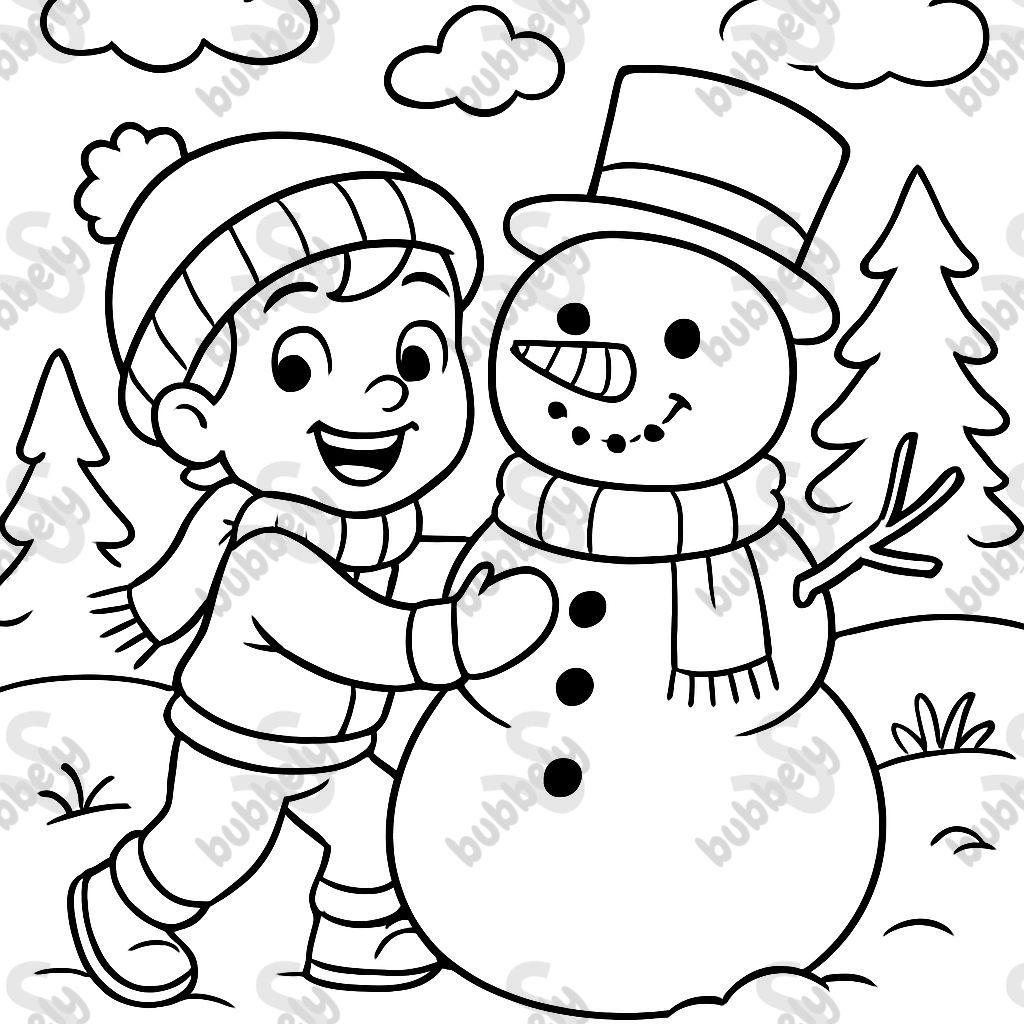 faire un bonhomme de neige