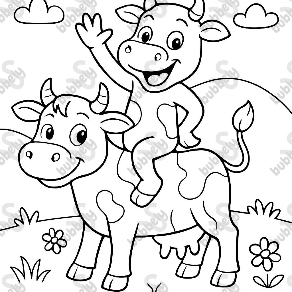 vache chevauchant une vache vache chevauchant une vache