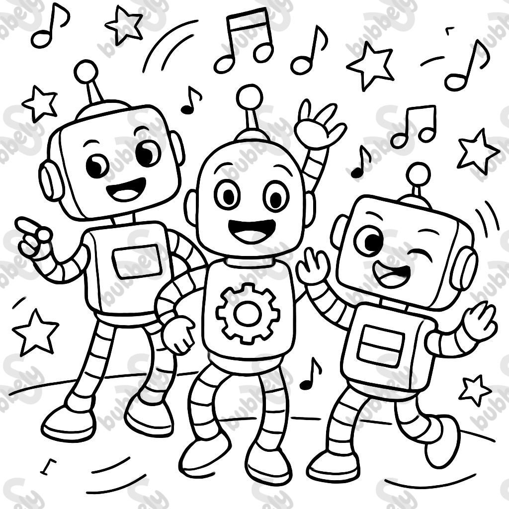 robots dancing robots dancing