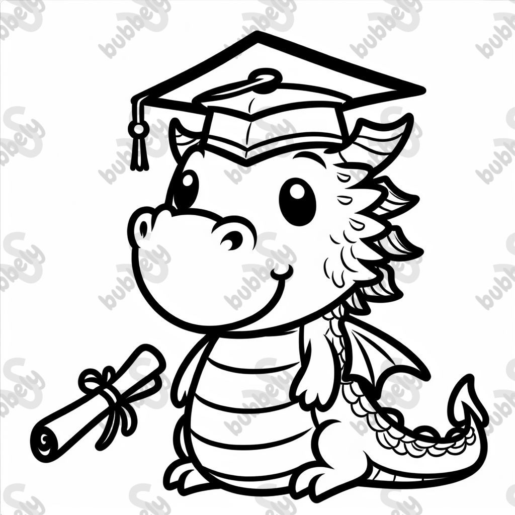 a dragon graduation university