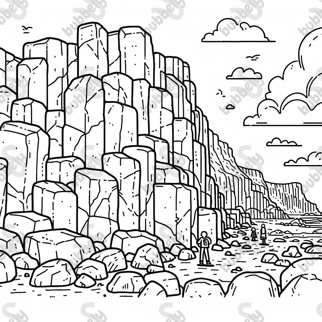 rochers de la chaussée des géants rochers de la chaussée des géants