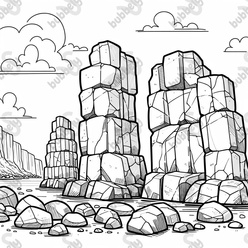 giants causeway rocks