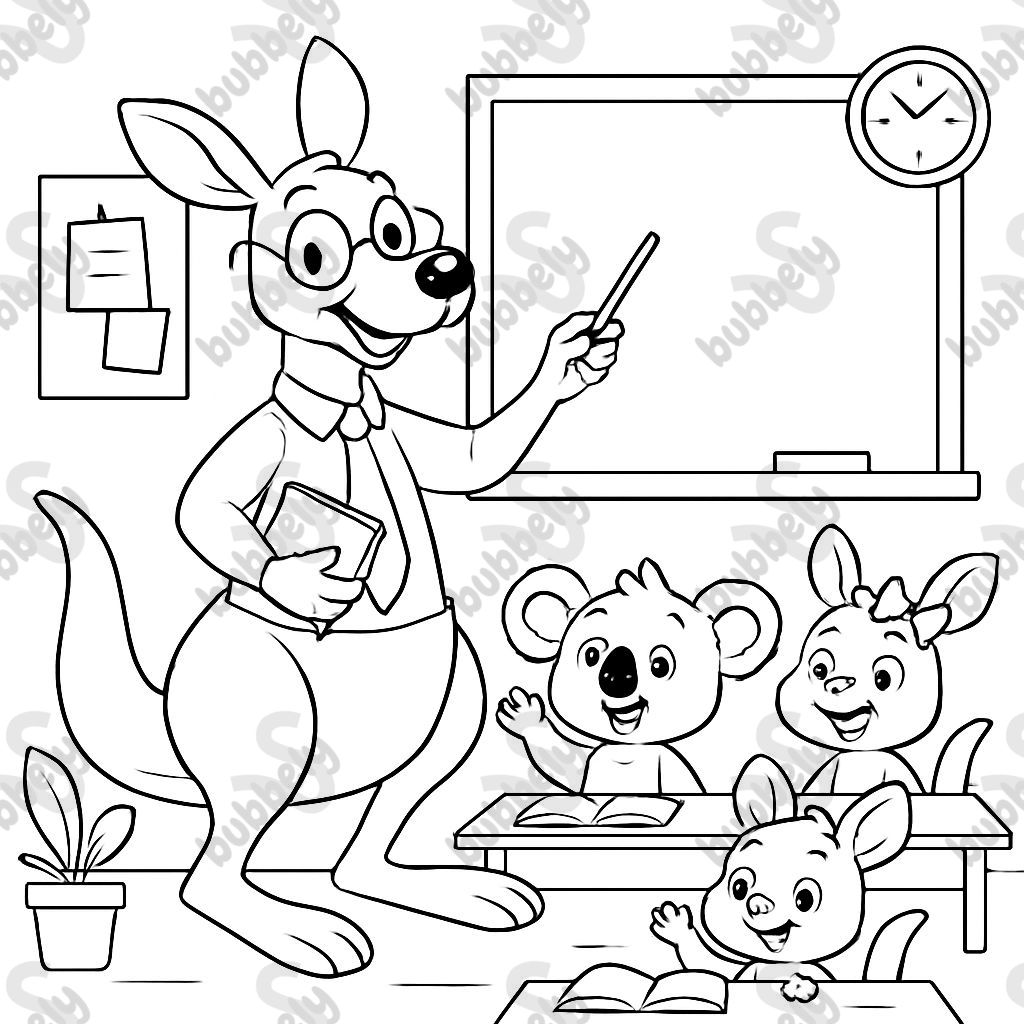 Kangaroo as a Teacher