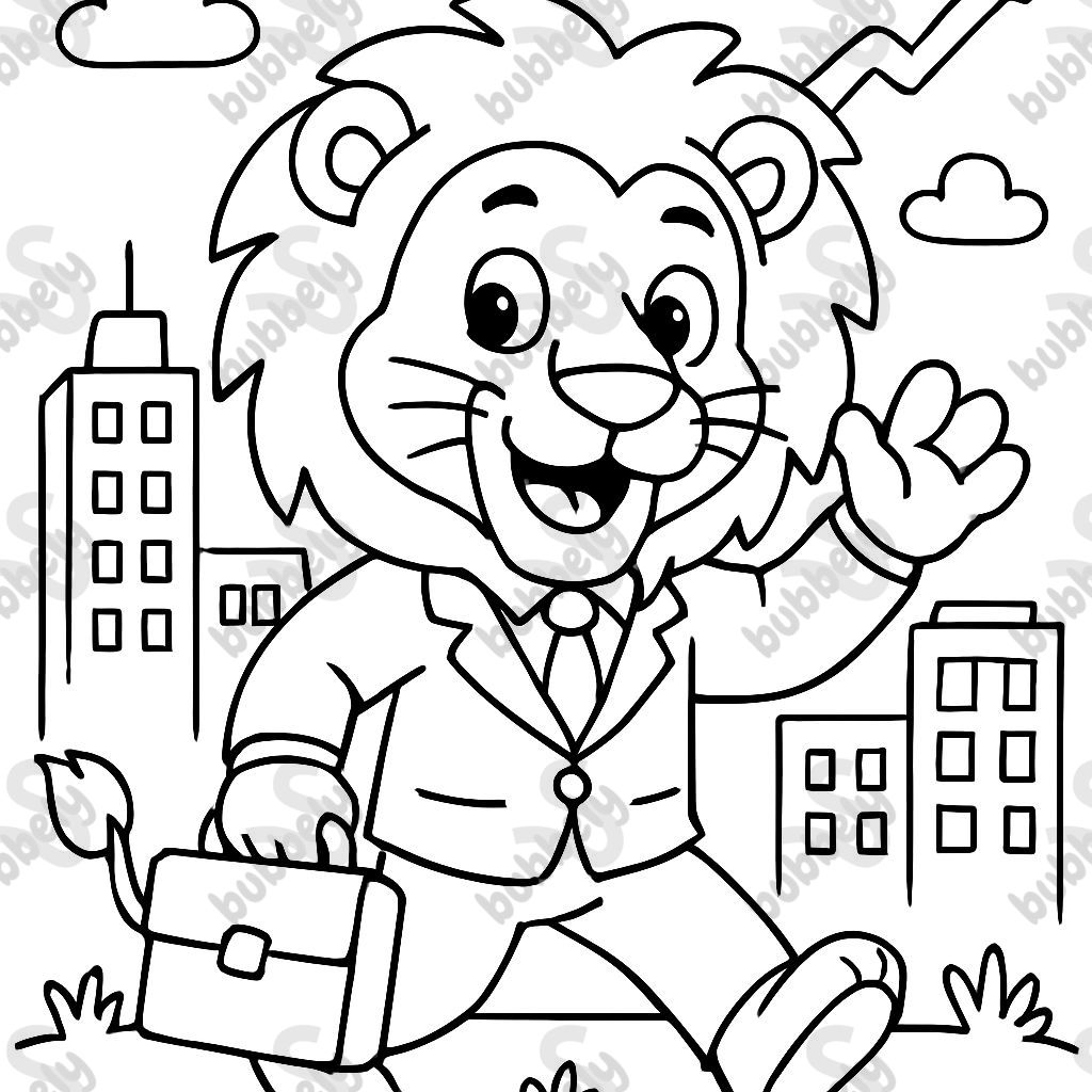 Lion as a Businessman