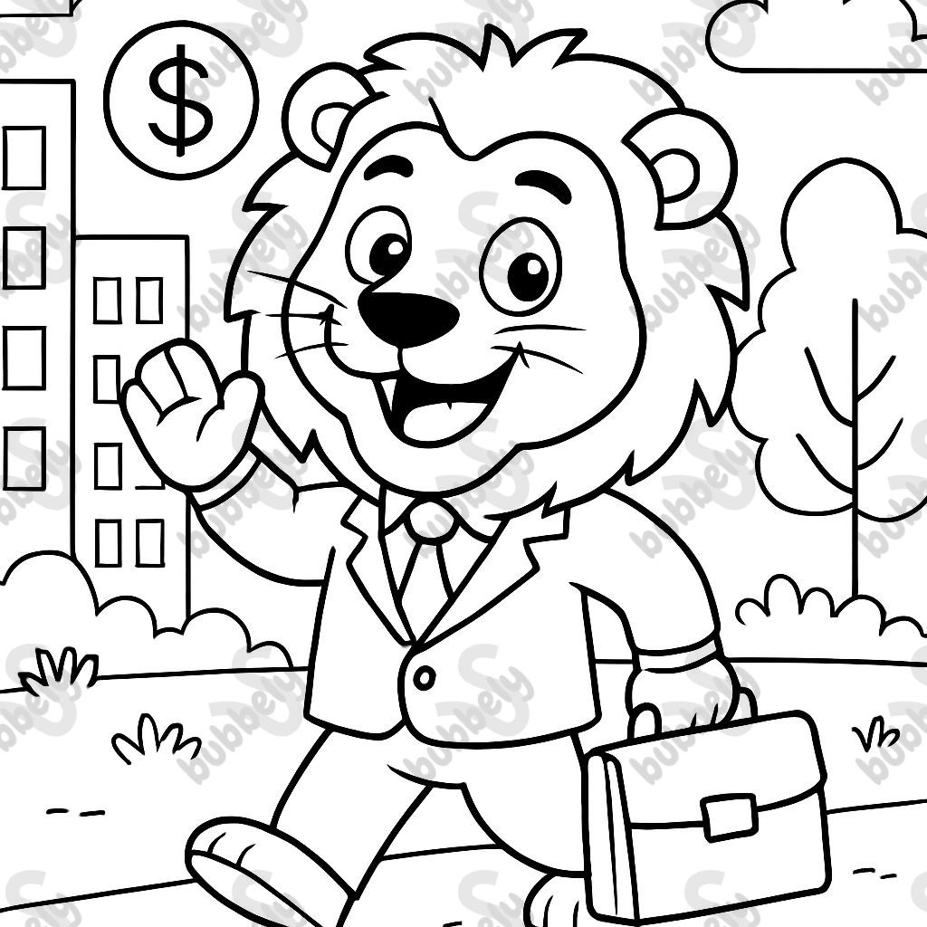 Lion as a Businessman